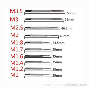 Micro Taps for Clocks and Watches Tapping Set